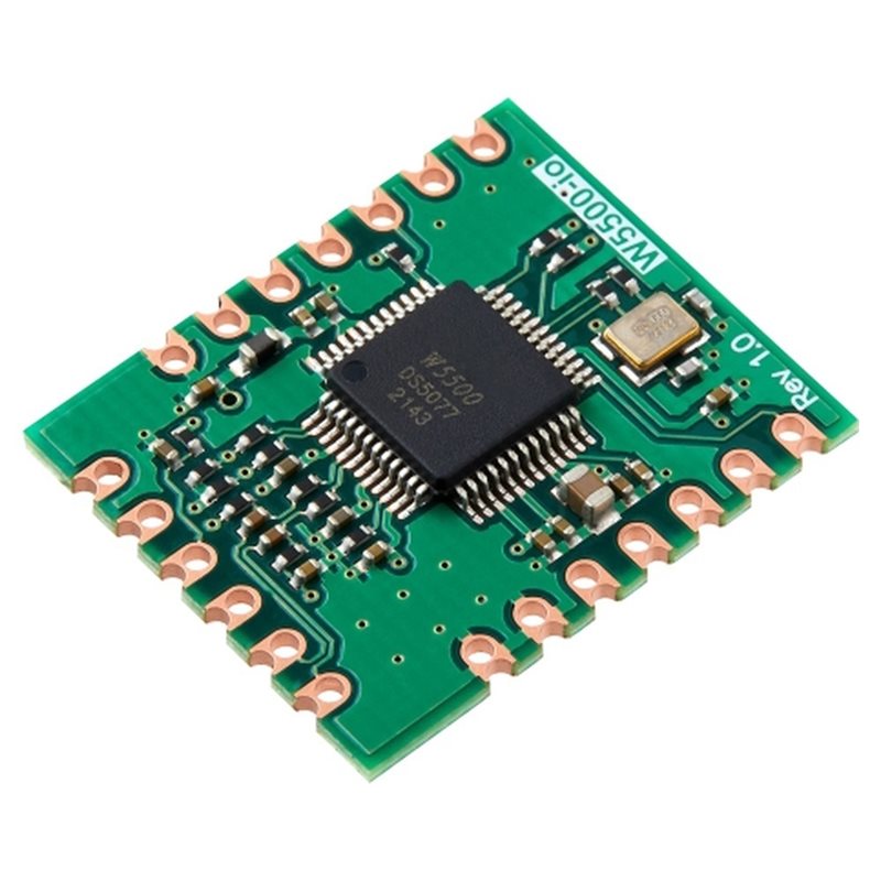 Ethernet W5500 - M11K-W5500-Io Ethernet Modülü SPI'dan Ethernet Modülüne