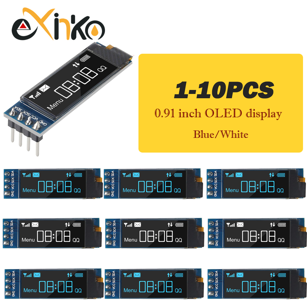 Lcd 1602 - 1-10 adet 0.91 inç OLED Ekran