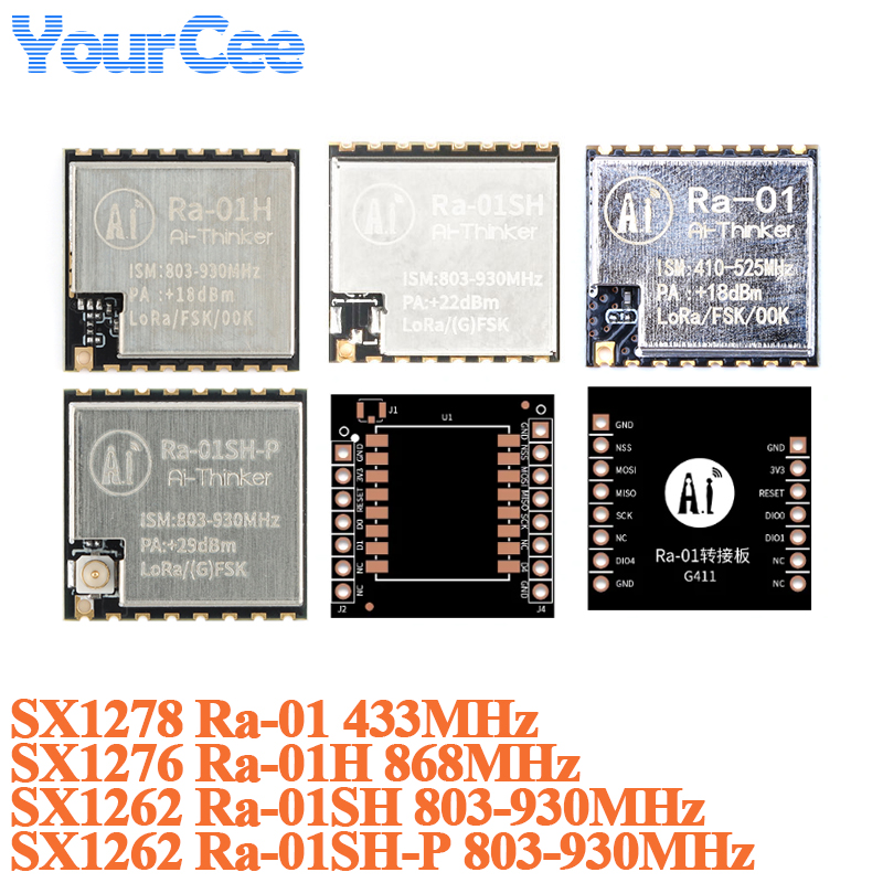 Lora Rfm95 - 10 adet/1 adet SX1276 LoRa Ra-01H