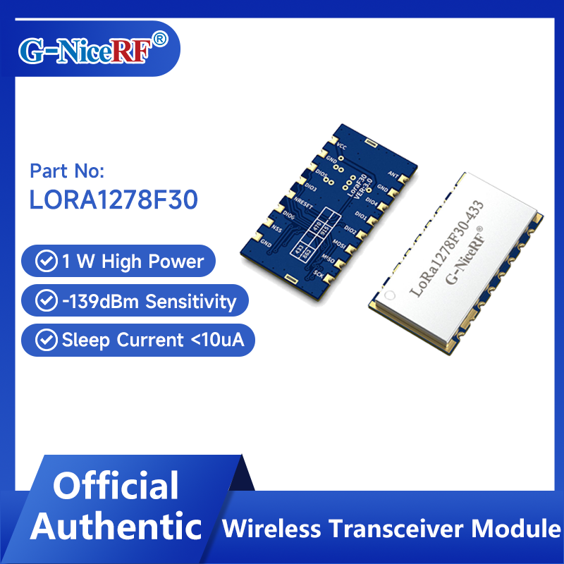 Lora Sx1278 - G-NiceRF | 2 adet LoRa1278F30 1W