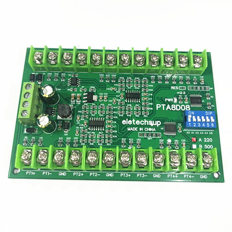 Ds18B20 - PTA8D08 8AI RS485 Analog Giriş PT100