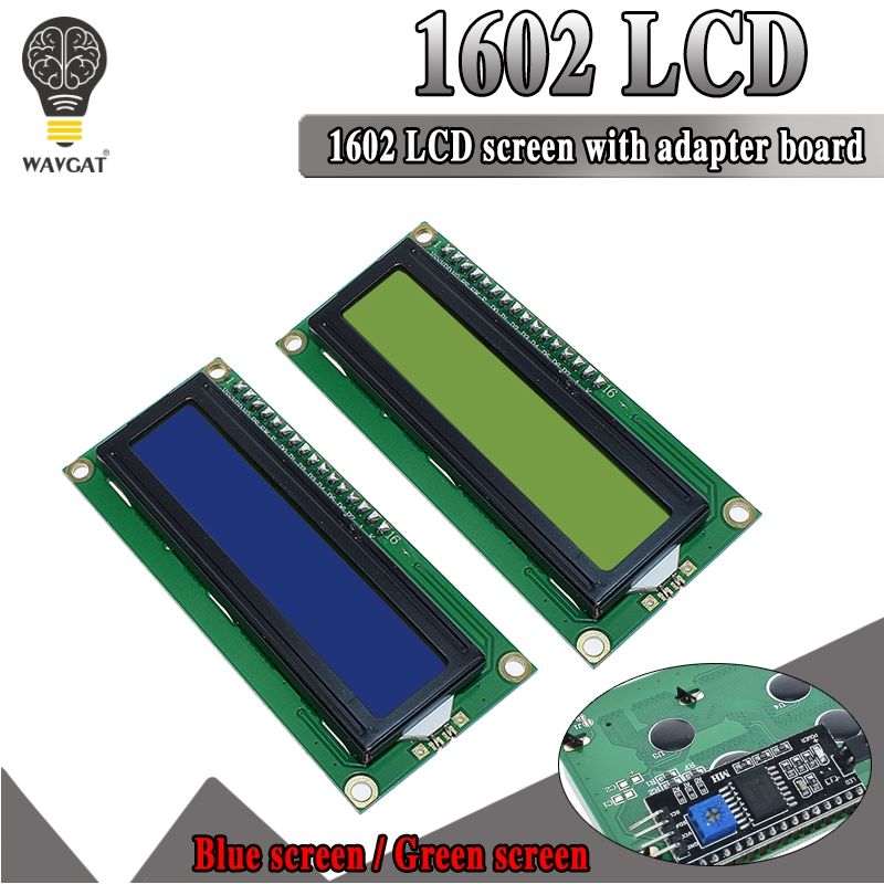 Lcd 1602 - LCD1602 LCD Modülü Mavi Ekran IIC/I2C