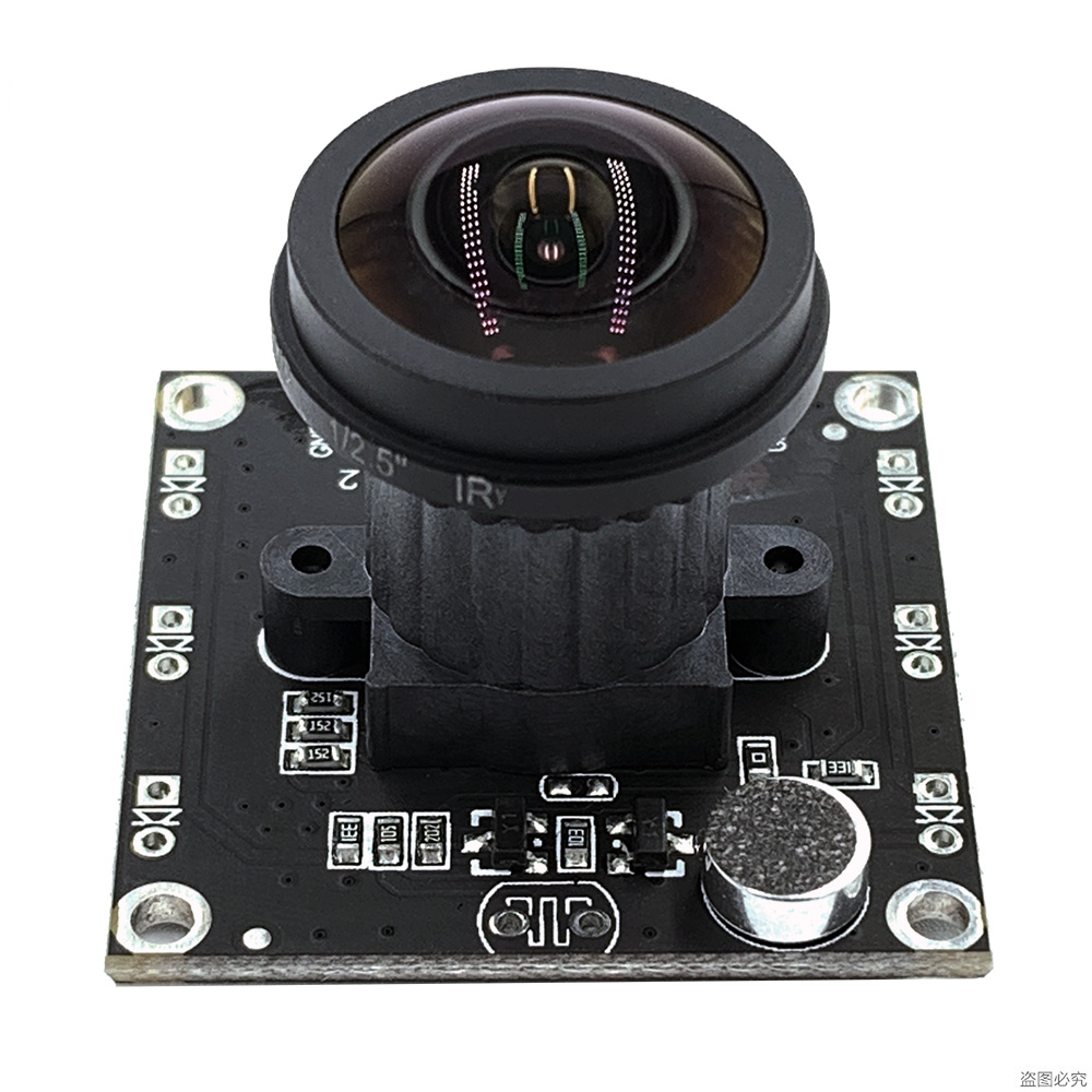 Microphone Module - 1920*1080 32*32mm Düşük Işık 0.01Lux HDR