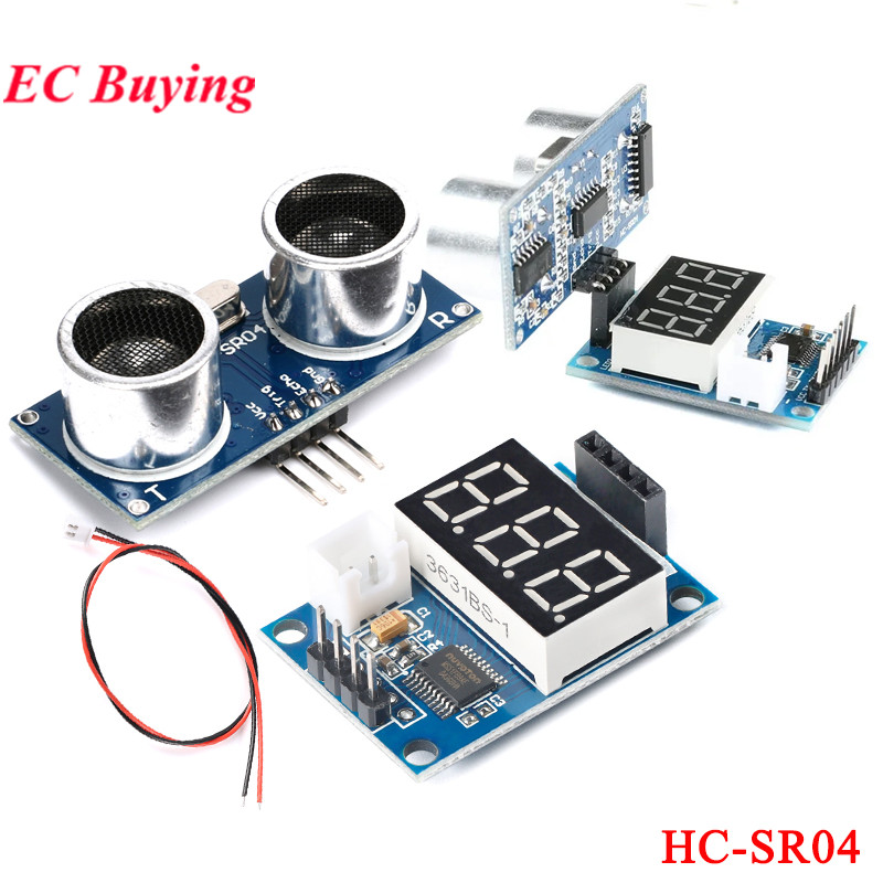 Ultrasonic Sensor Hc-Sr04 - HC-SR04 Ultrasonik Mesafe Ölçme Dönüştürücü Sensör