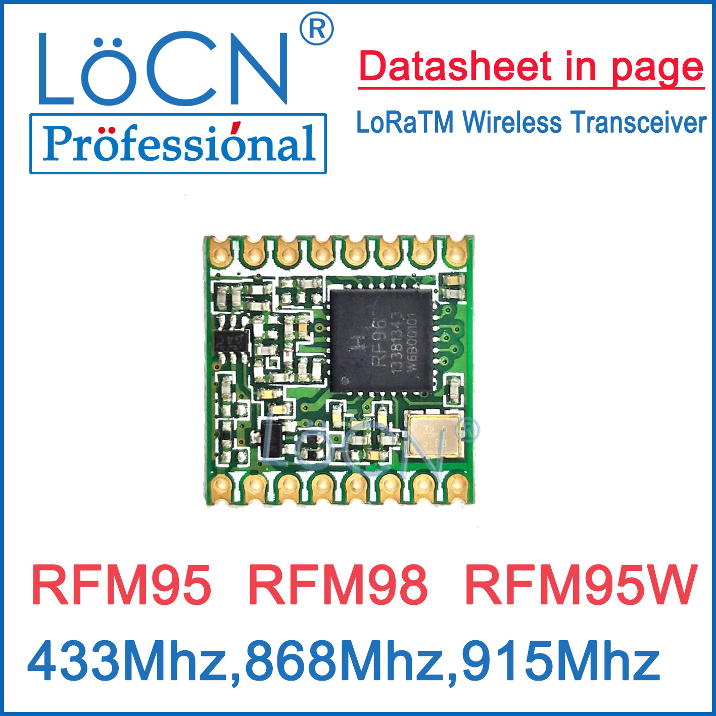 Lora Rfm95 - 5 adet RFM95 RFM98 RFM96 RFM95W