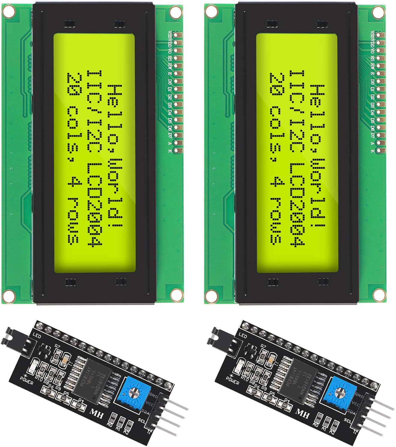 Lcd 1602 - 2 adet IIC I2C TWI seri