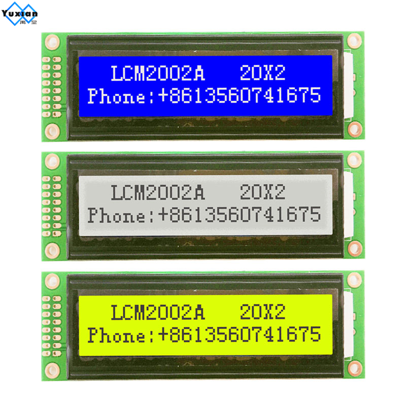 Lcd 1602 - 20X 2 LCD ekran modülü I2C