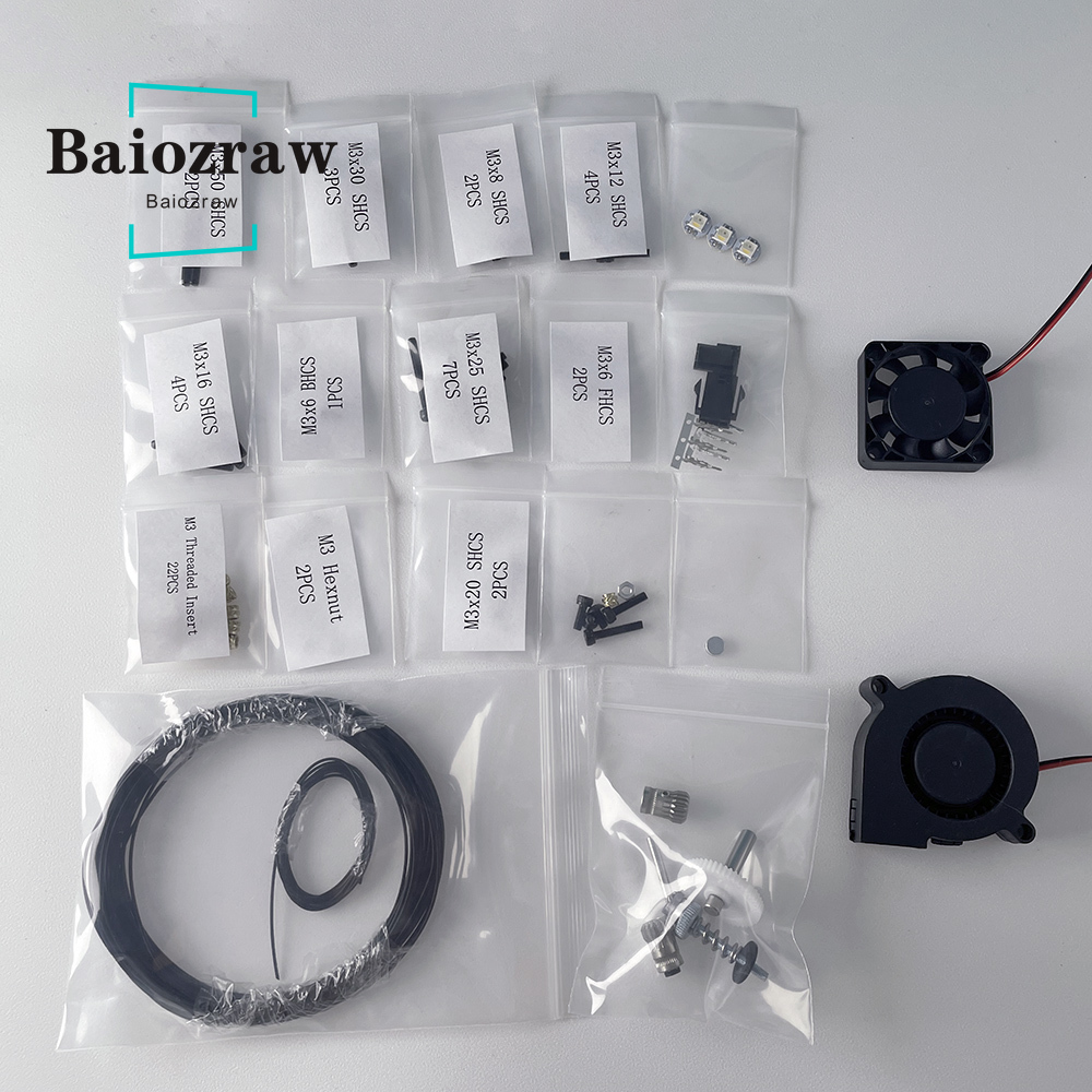 Neopixel - Baiozraw yeni StealthBurner ekstruder vida raptiye