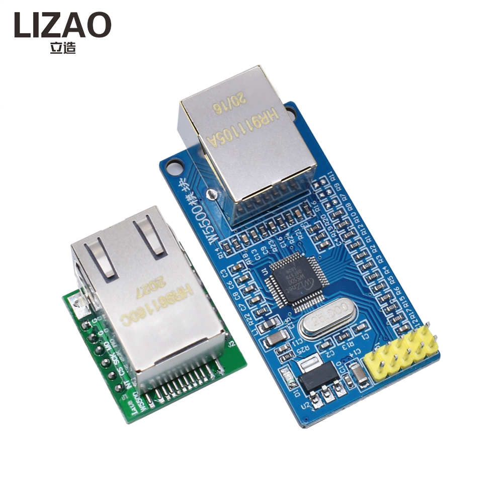 Ethernet W5500 - LIZAO W5500 Ethernet Ağ Modülü, 51/STM32
