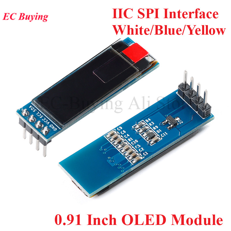 Ssd1306 - 0.91 Inç OLED Modülü 0.91 