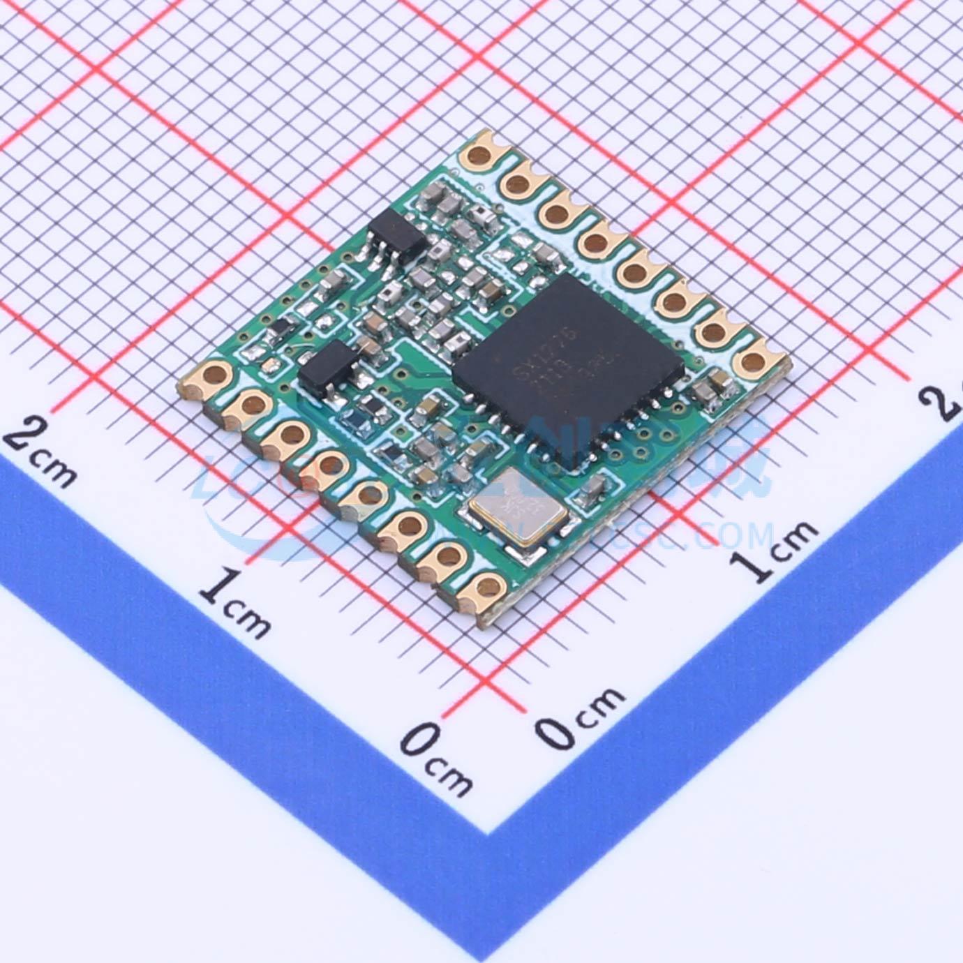 Lora Rfm95 - 2 adet DL-RFM95-868M SMD 16x16mm 868MHz