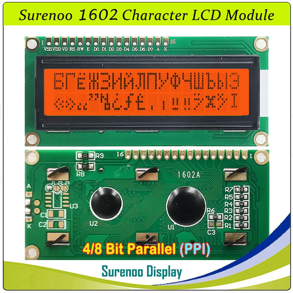 Surenoo 1602 16X2 162 5V 4-Bit - Lcd 1602 incelemesi ve fiyatı
