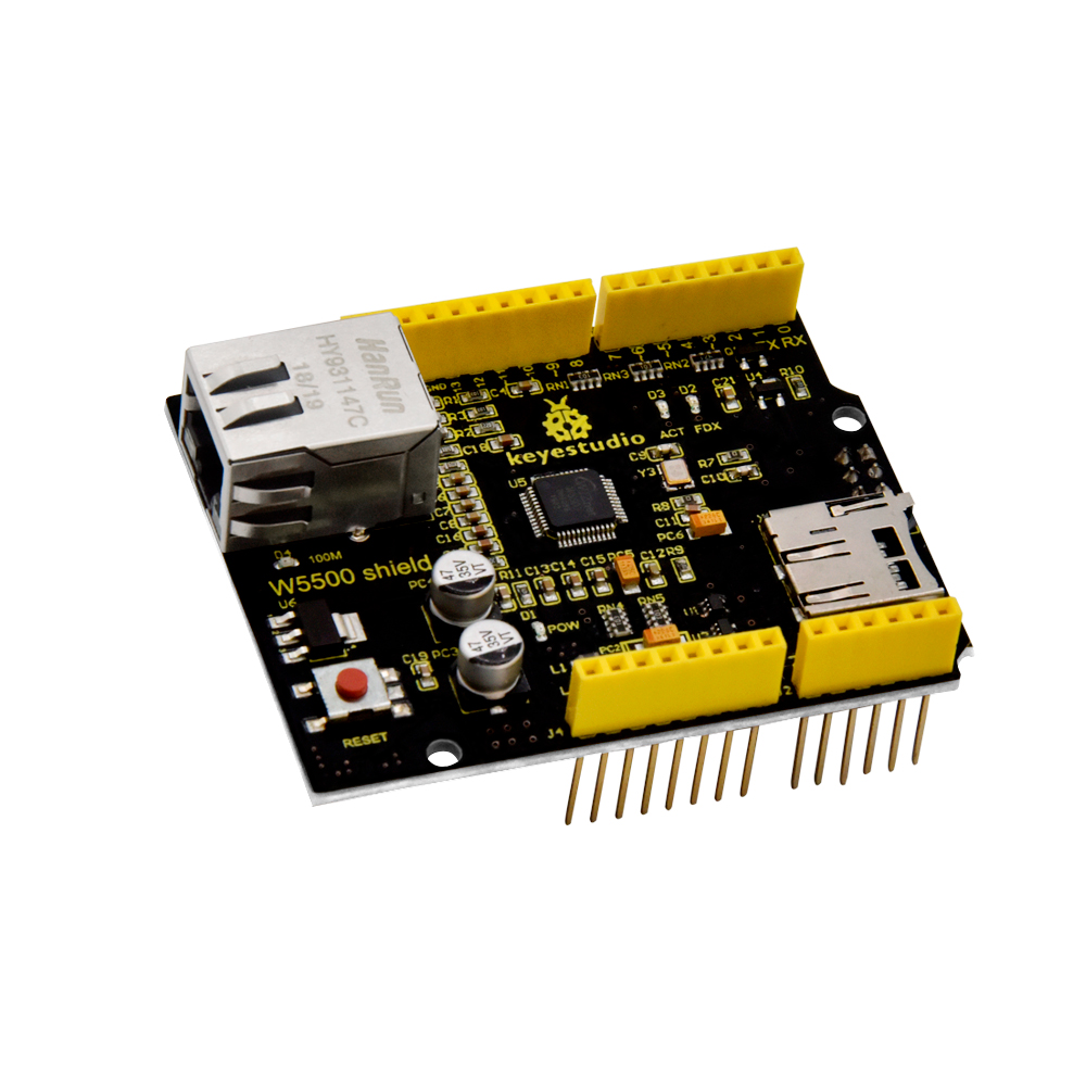 Keyestudio W5500 Arduino için  - Ethernet W5500 incelemesi ve fiyatı