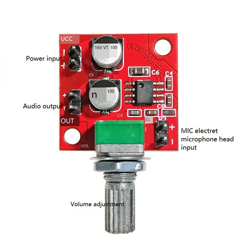 -[A51I Digital]LM386 Elektret  - Microphone Module incelemesi ve fiyatı