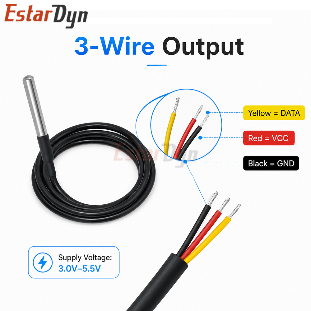 Estardyn DS18B20 Su Geçirmez D - Ds18B20 incelemesi ve fiyatı
