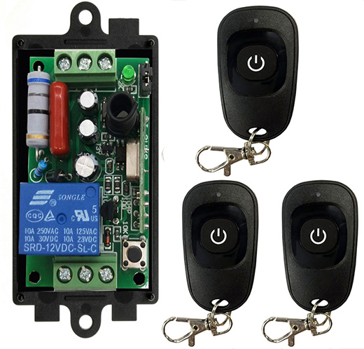 AC 220 V 1CH 1 CH Kablosuz RF  - Relay Module 1 Channel incelemesi ve fiyatı