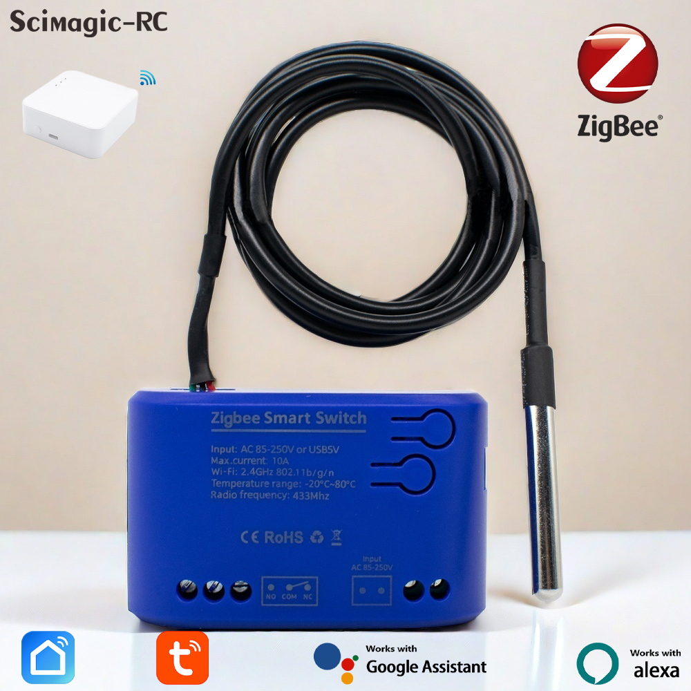 Zigbee Sıcaklık Akıllı Anahtar - Relay Module 1 Channel incelemesi ve fiyatı