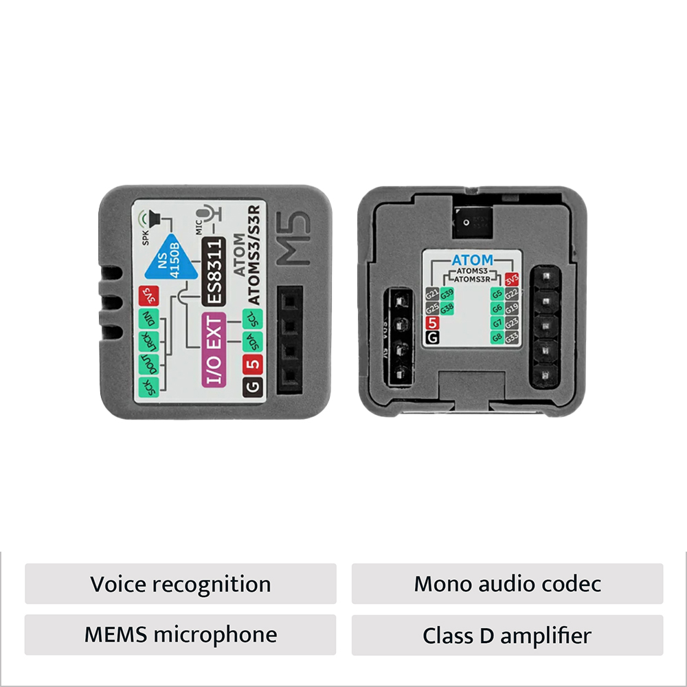 M5Stack Atomic Voice Base ES83 - Microphone Module incelemesi ve fiyatı