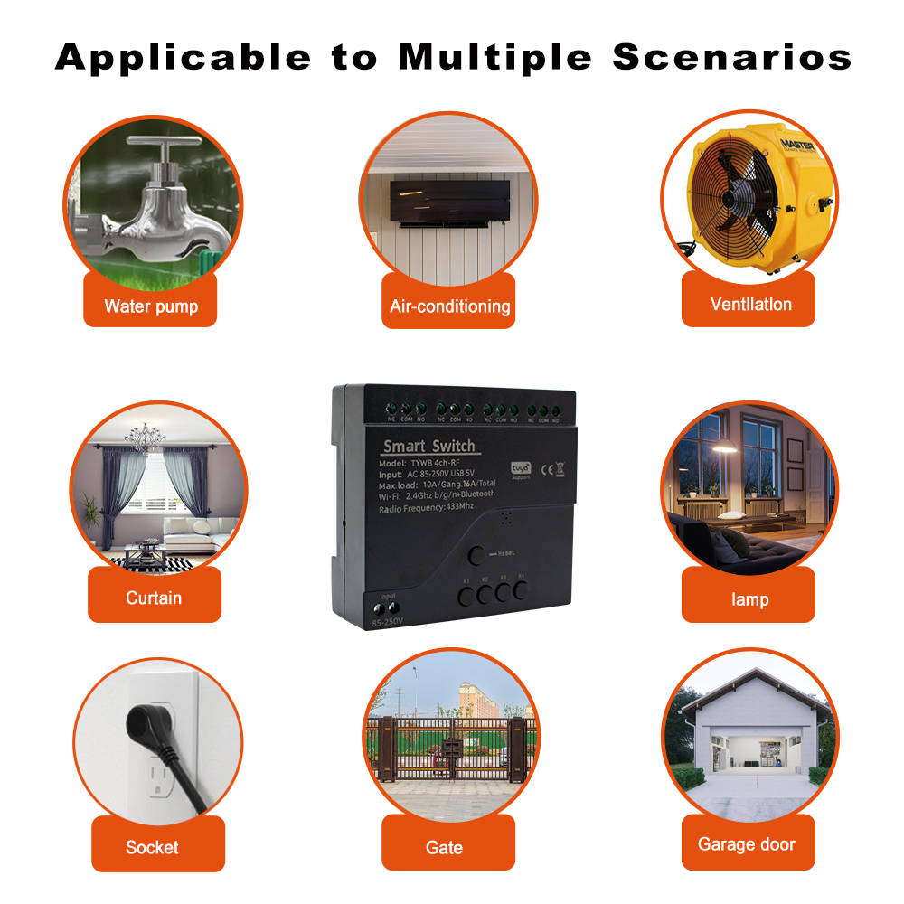 4CH Tuya Akıllı Wifi Anahtar M - Ir Remote Module incelemesi ve fiyatı