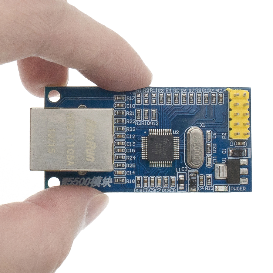 USR-ES1 W5500 Ethernet ağ modü - Ethernet W5500 incelemesi ve fiyatı