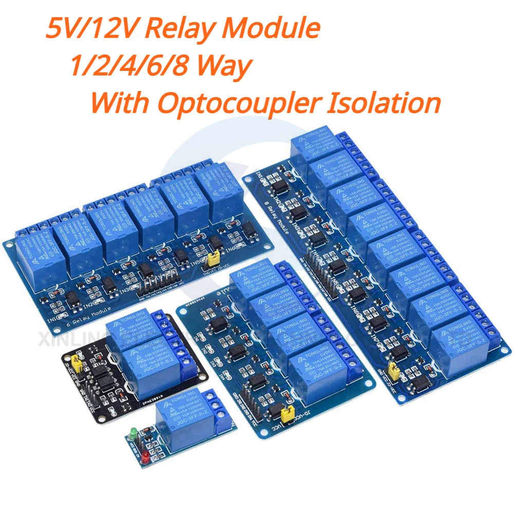 5/12V 1/2/4/6/8 Kanal Röle Mod - Relay Module 1 Channel incelemesi ve fiyatı
